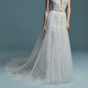 Maggie Sottero Hailey Marie Wedding Overskirt
